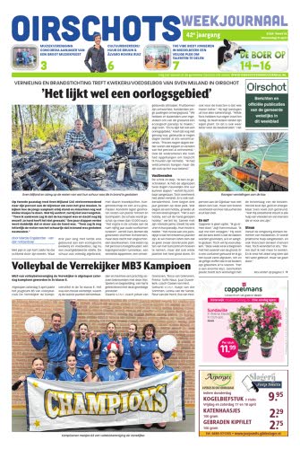 Week 16, 15 april 2026