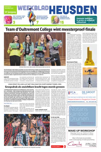 Week 16, 15 april 2026