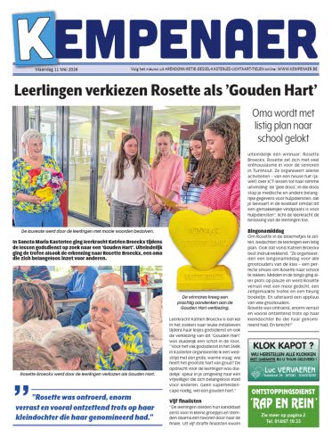Week 20, 11 mei 2026