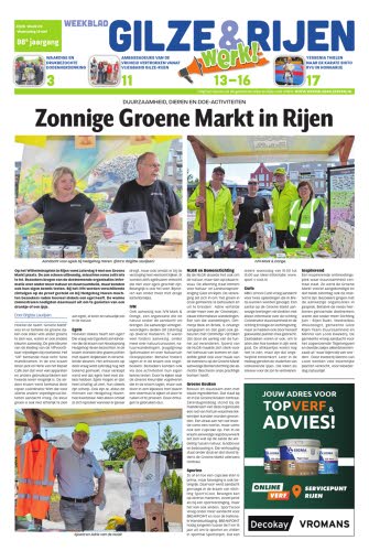 Week 20, 13 mei 2026