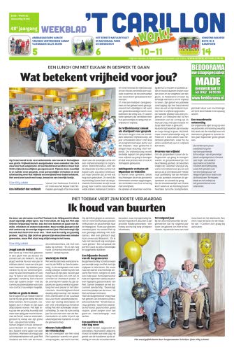 Week 20, 13 mei 2026