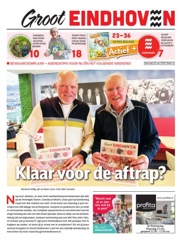 Week 21, 23 mei 2026
