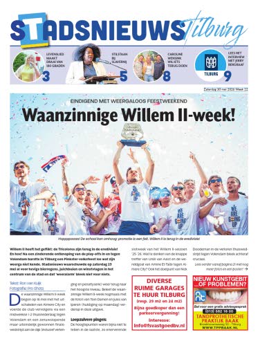 Week 22, 30 mei 2026