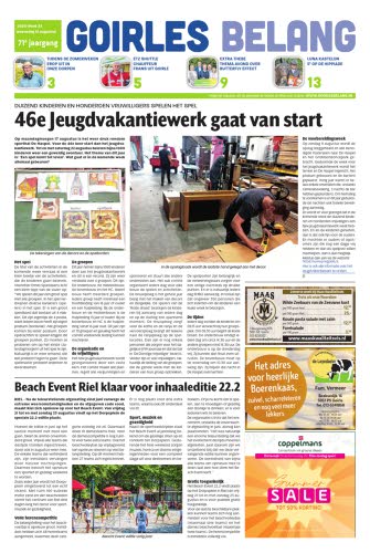 Week 33, 12 augustus 2026