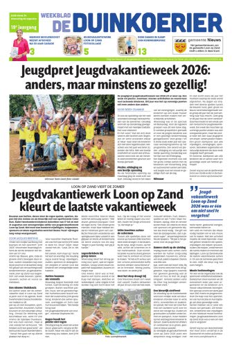Week 35, 26 augustus 2026